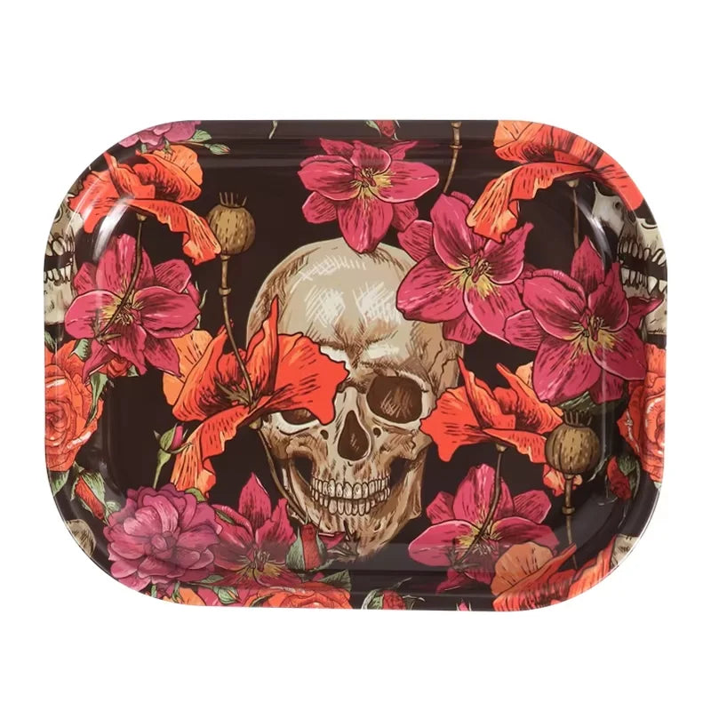 Metal rolling tray