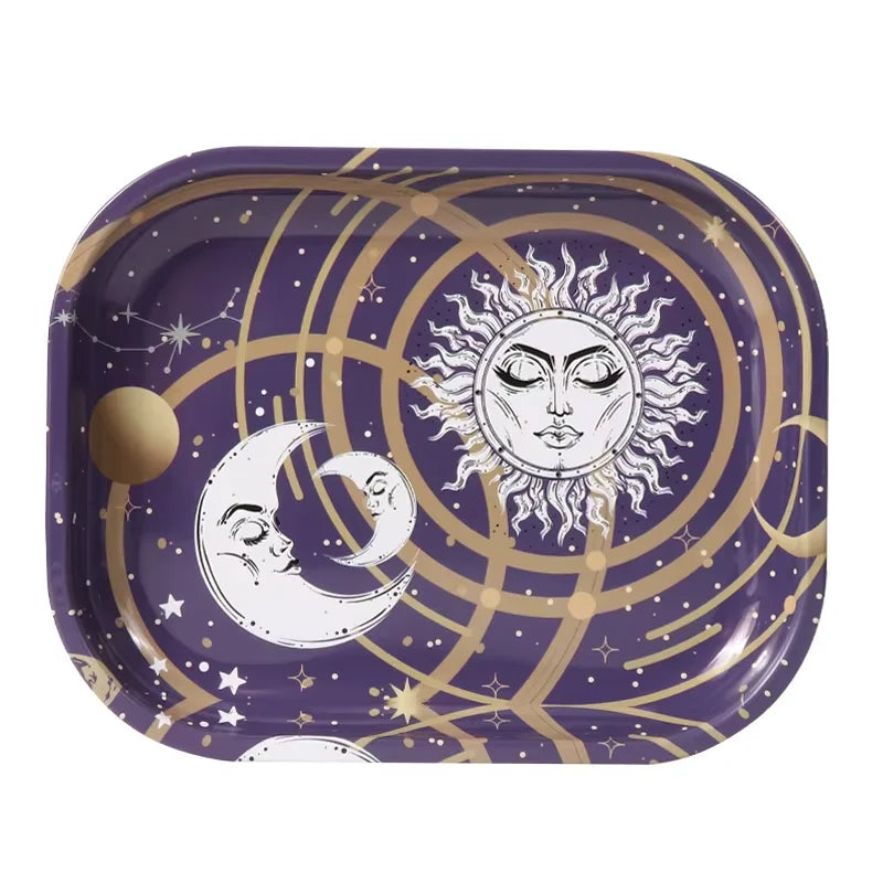 Metal rolling tray