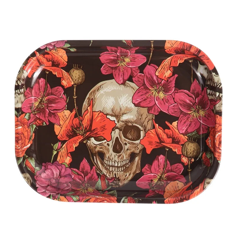 Metal rolling tray