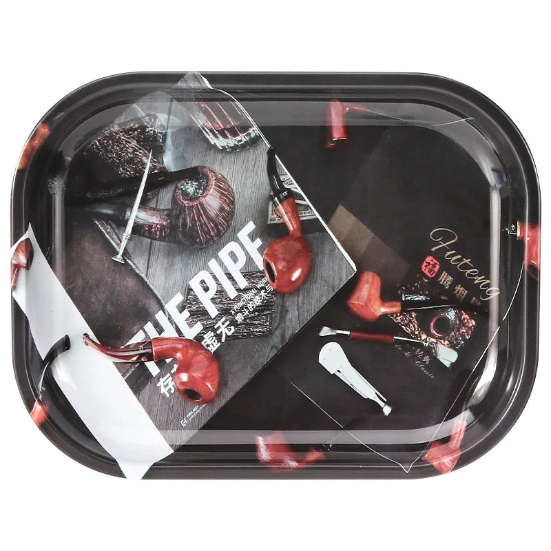 Metal rolling tray