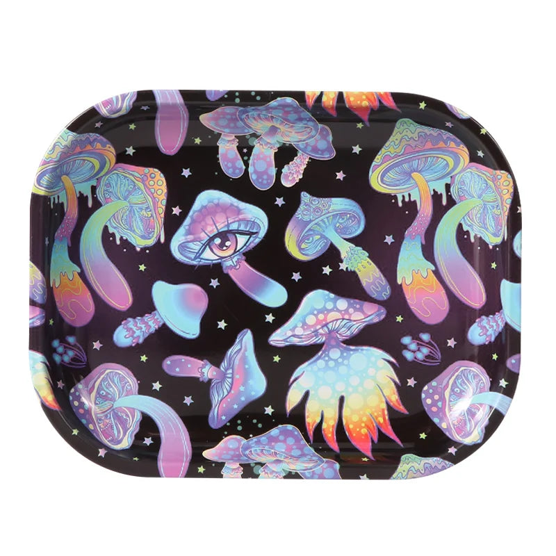 Metal rolling tray