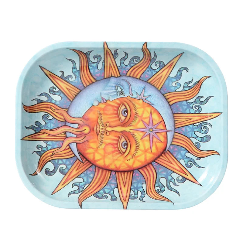 Metal rolling tray