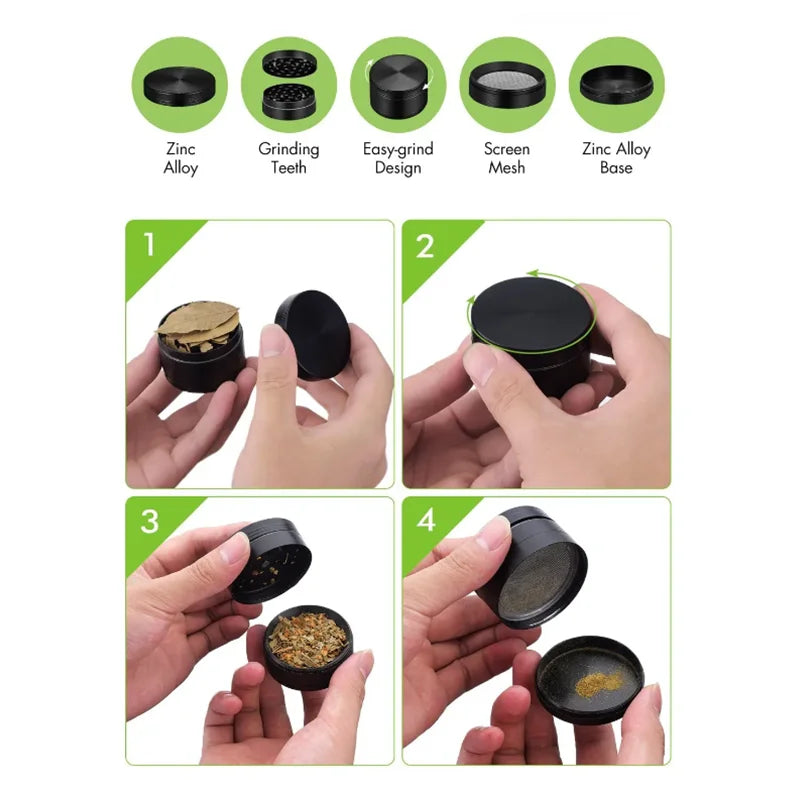 4 Layer metal grinder