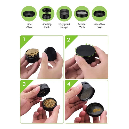4 Layer metal grinder