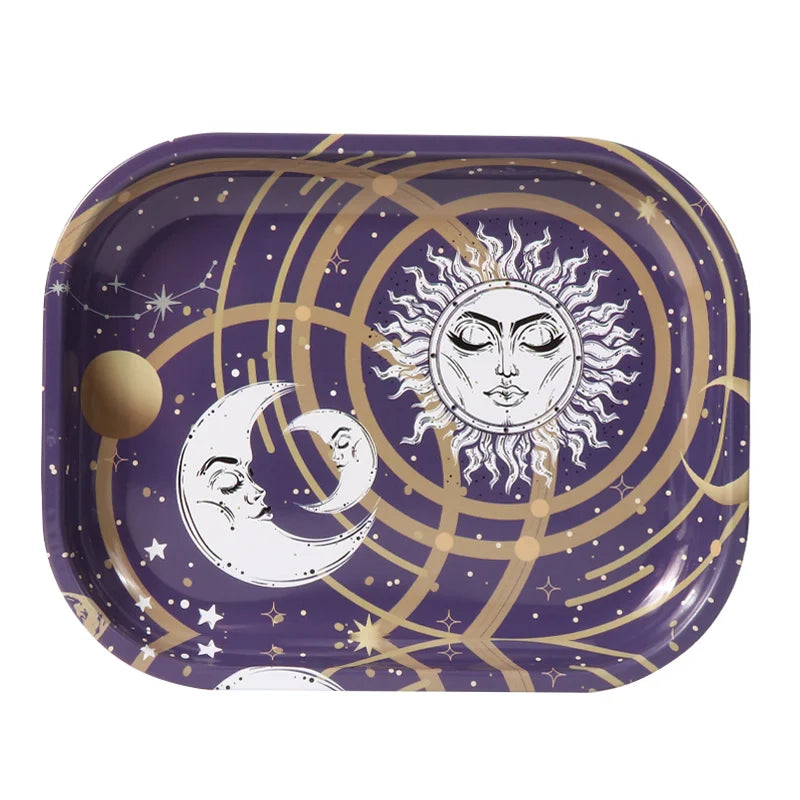 Metal rolling tray