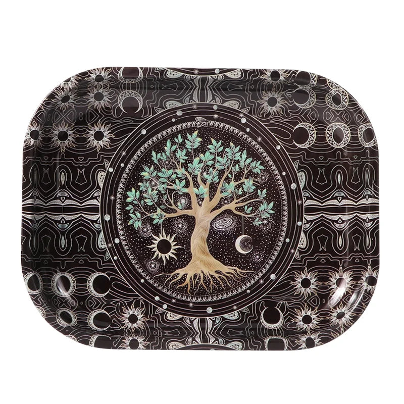 Metal rolling tray